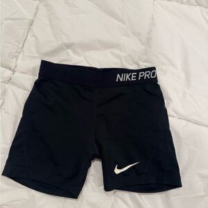 Nike Pro Black Athletic Shorts